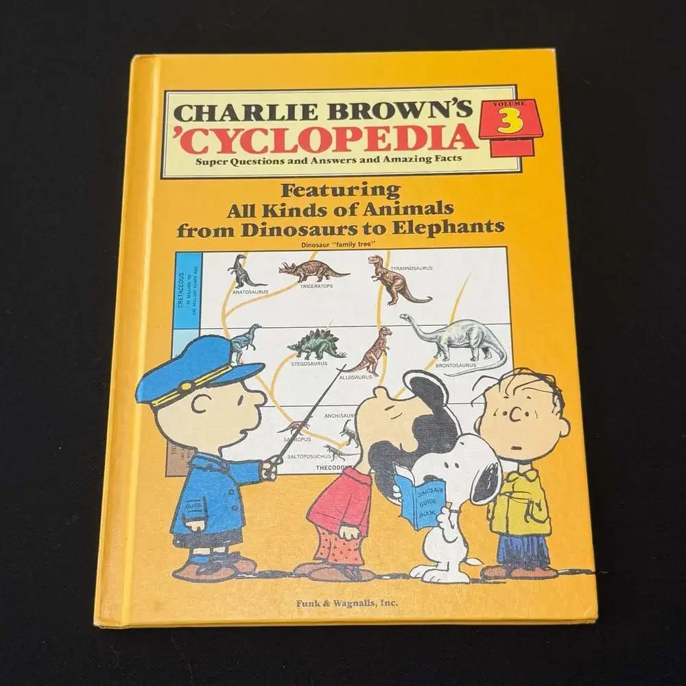Charlie Brown's 'Cyclopedia Volume 3: All Kinds of Animals Dinosaurs-Elephants